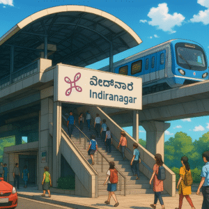 Indiranagar Metro Station